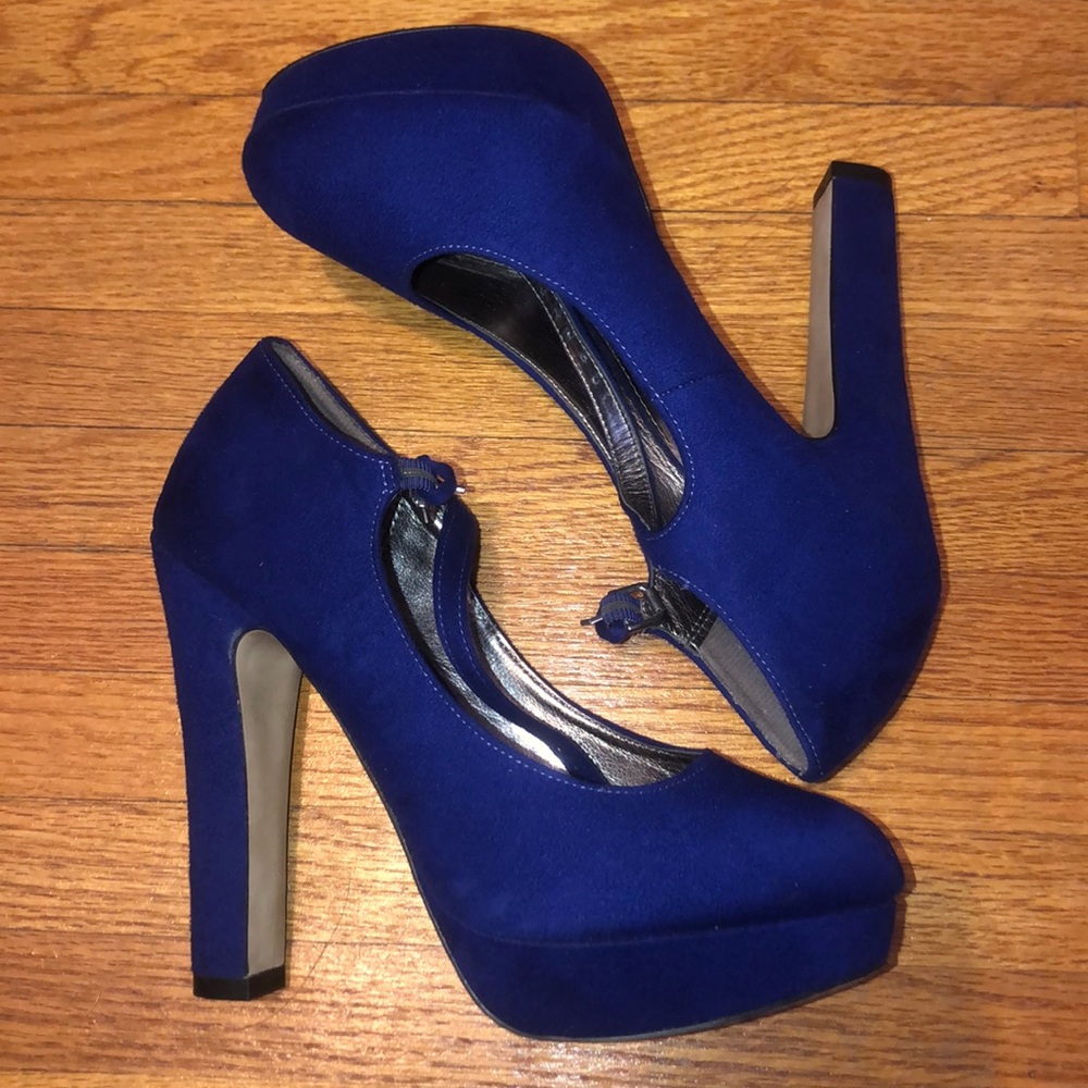 Royal Blue Heels